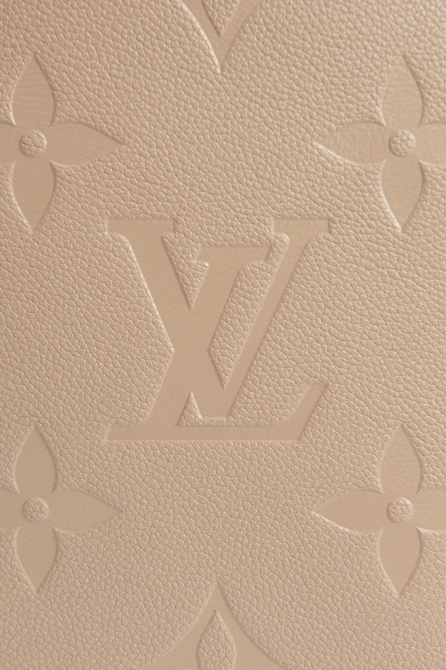 Etoupe Preowned Neverfull MM In Monogram Empreinte