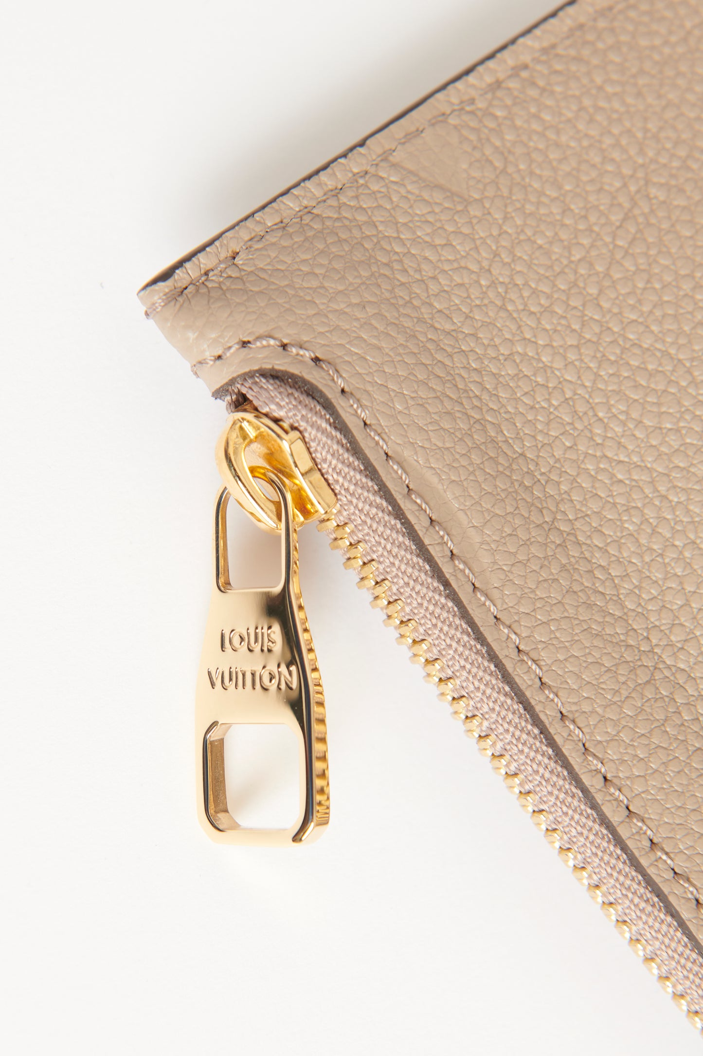Etoupe Preowned Neverfull MM In Monogram Empreinte