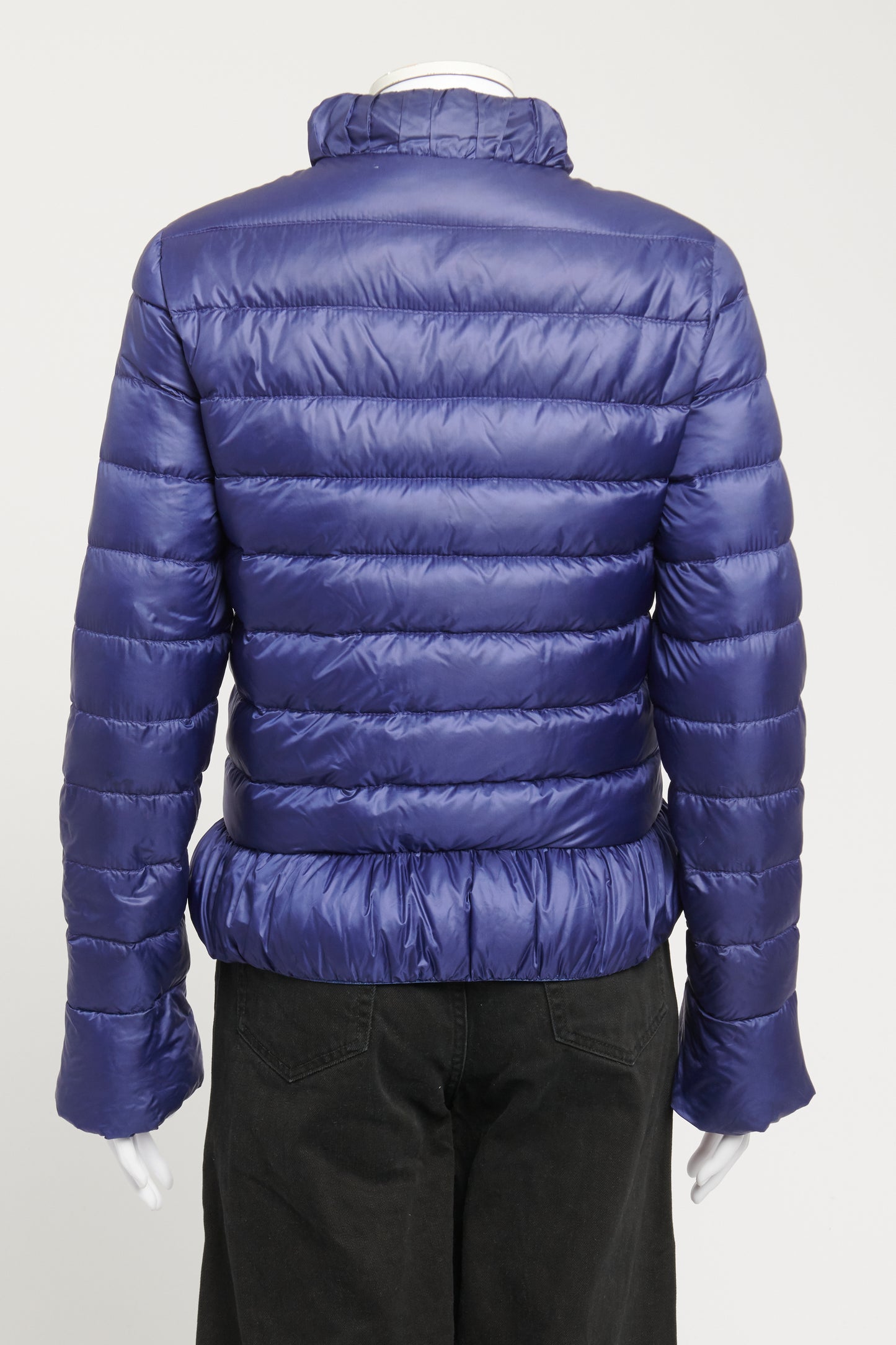 Purple/Blu Preowned Jarre Puffer Jacket