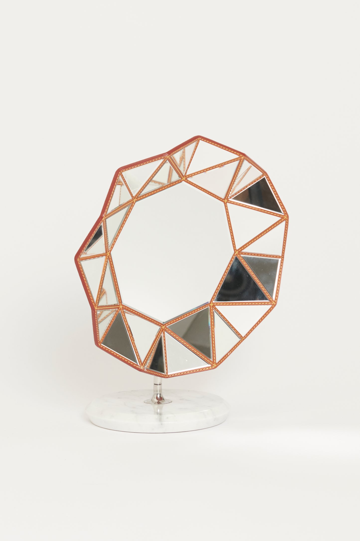 Brown Preowned Diamond Mirror By Marcel Wanders