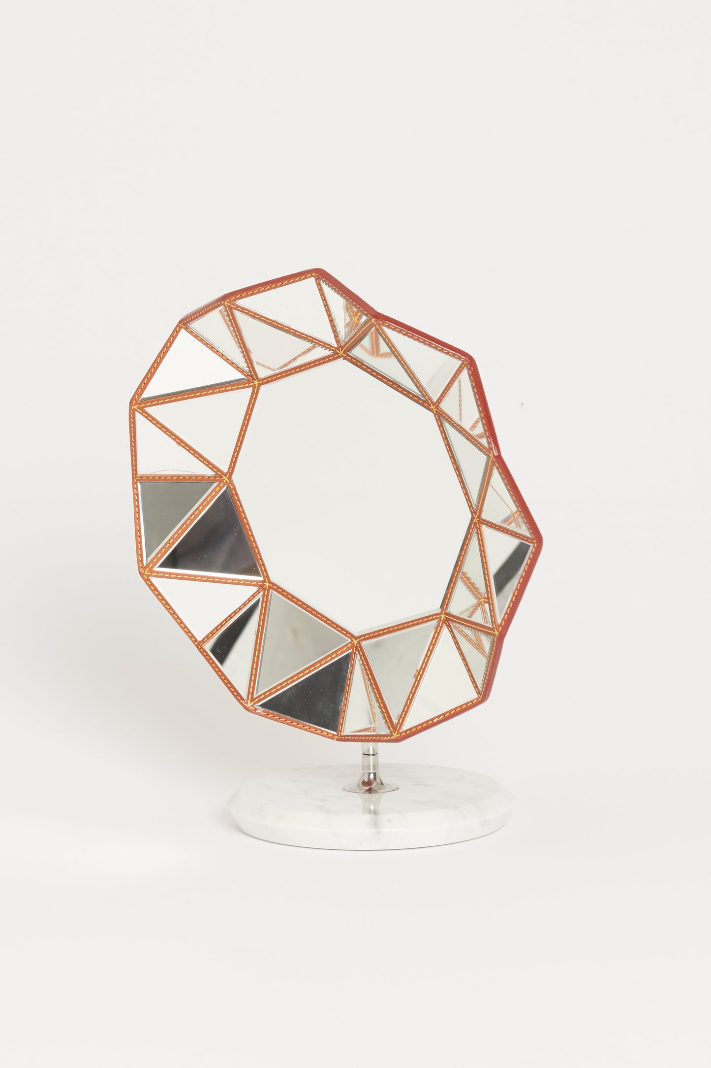 Brown Preowned Diamond Mirror By Marcel Wanders