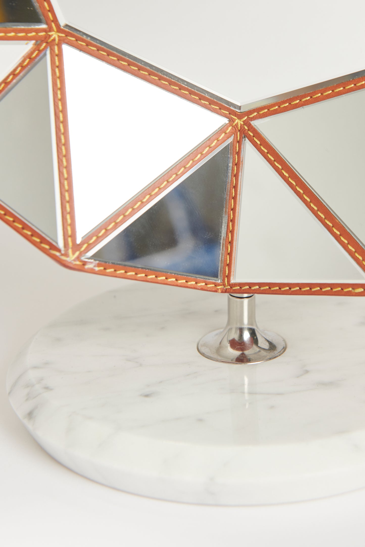 Brown Preowned Diamond Mirror By Marcel Wanders