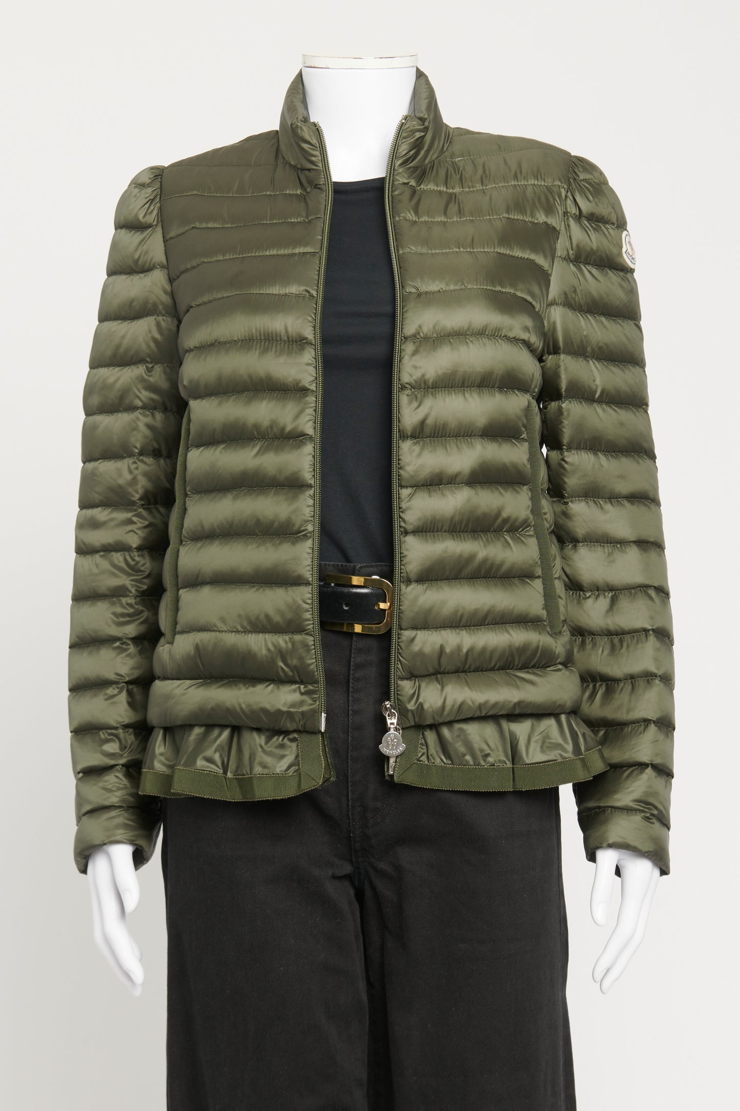 Green Aminta Preowned Down Jacket