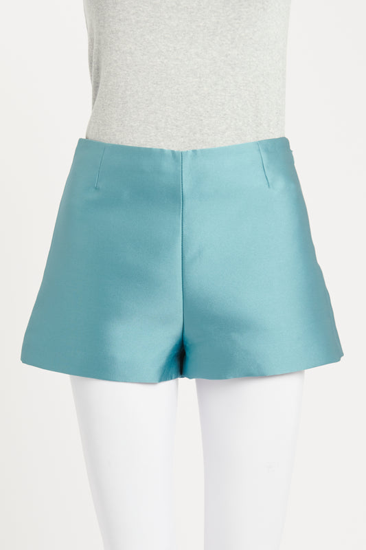 Pale Turquoise Preowned Shorts
