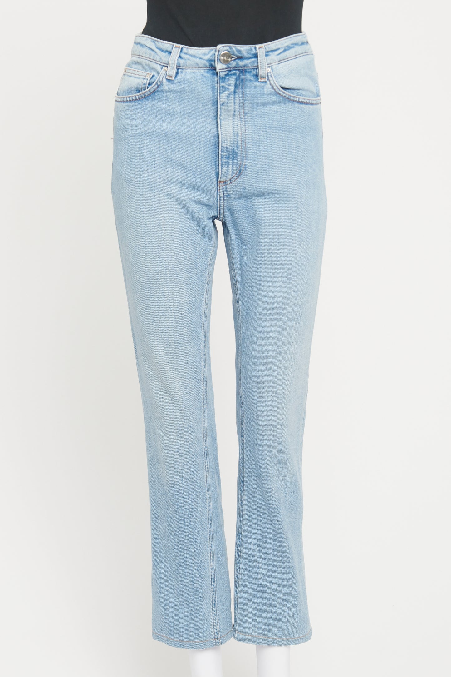 Blue Preowned Standard Denim