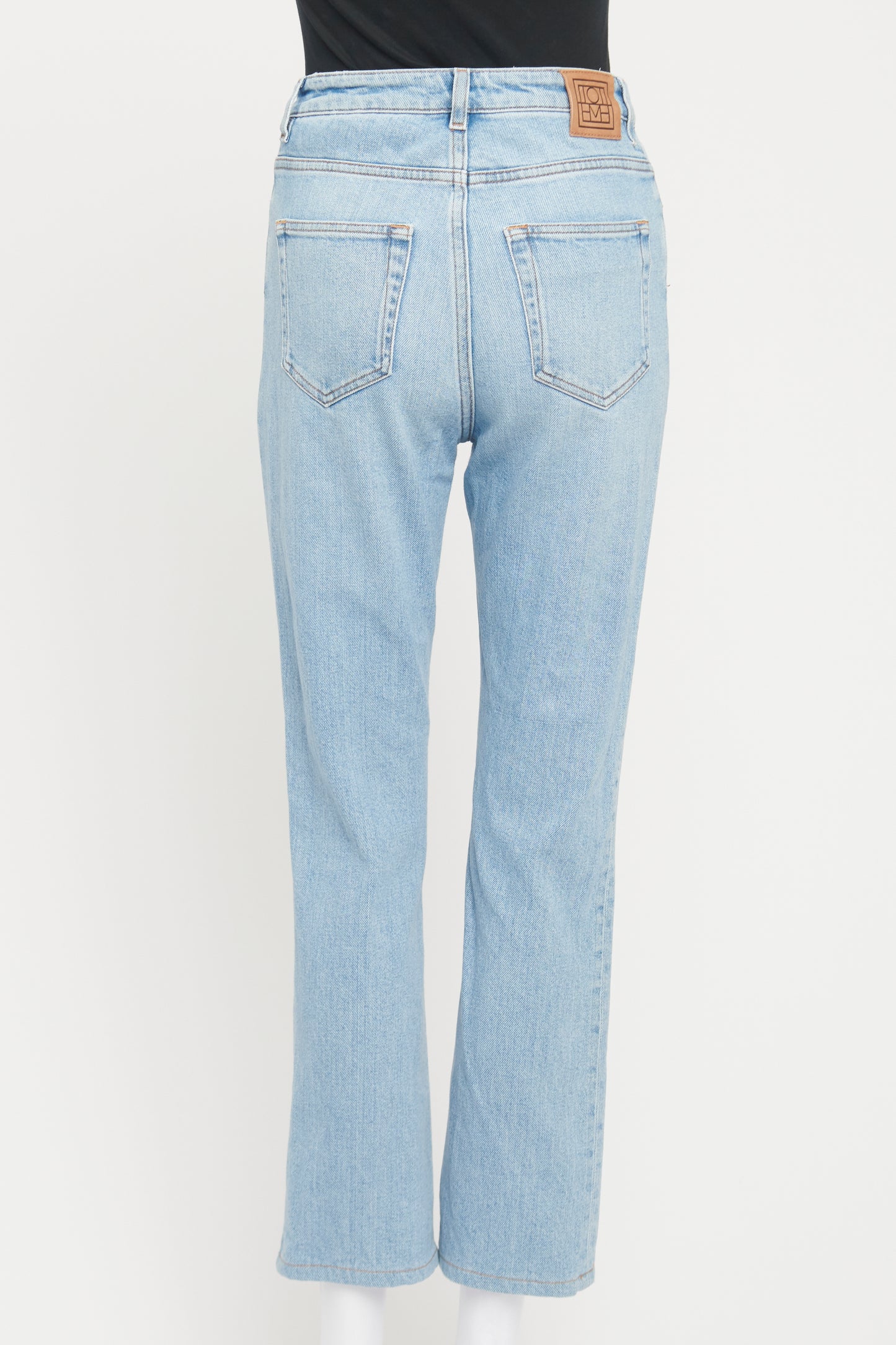 Blue Preowned Standard Denim