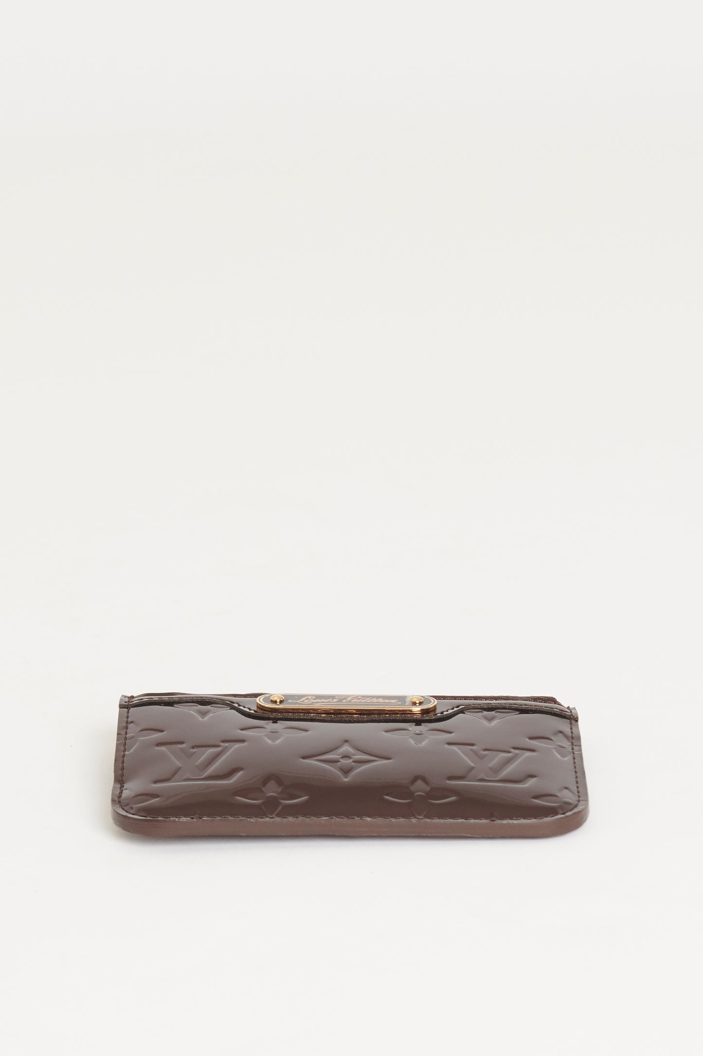 2009 Burgundy Patent Preowned Key Pouch