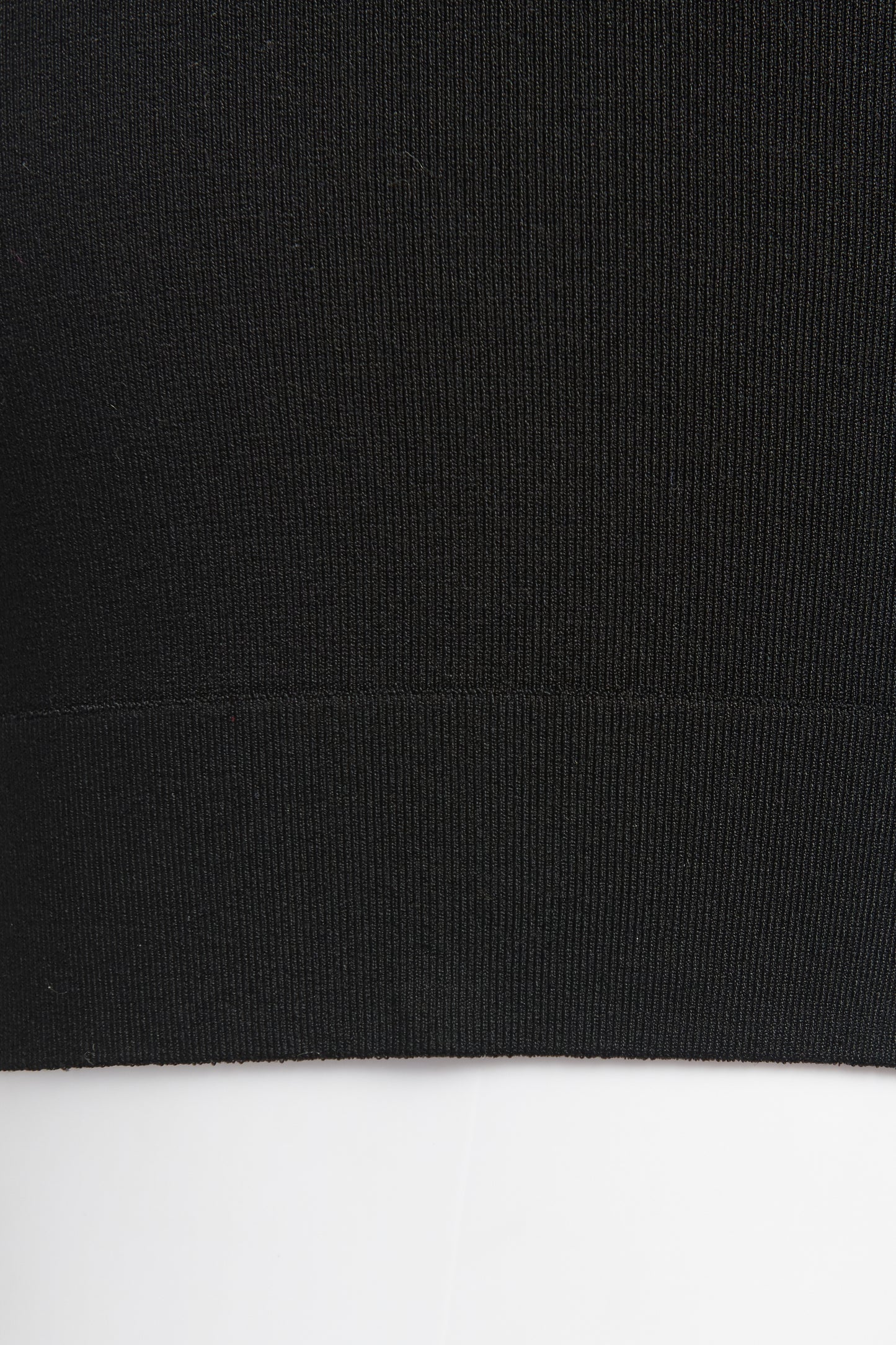 Black Preowned Fitted Shorts