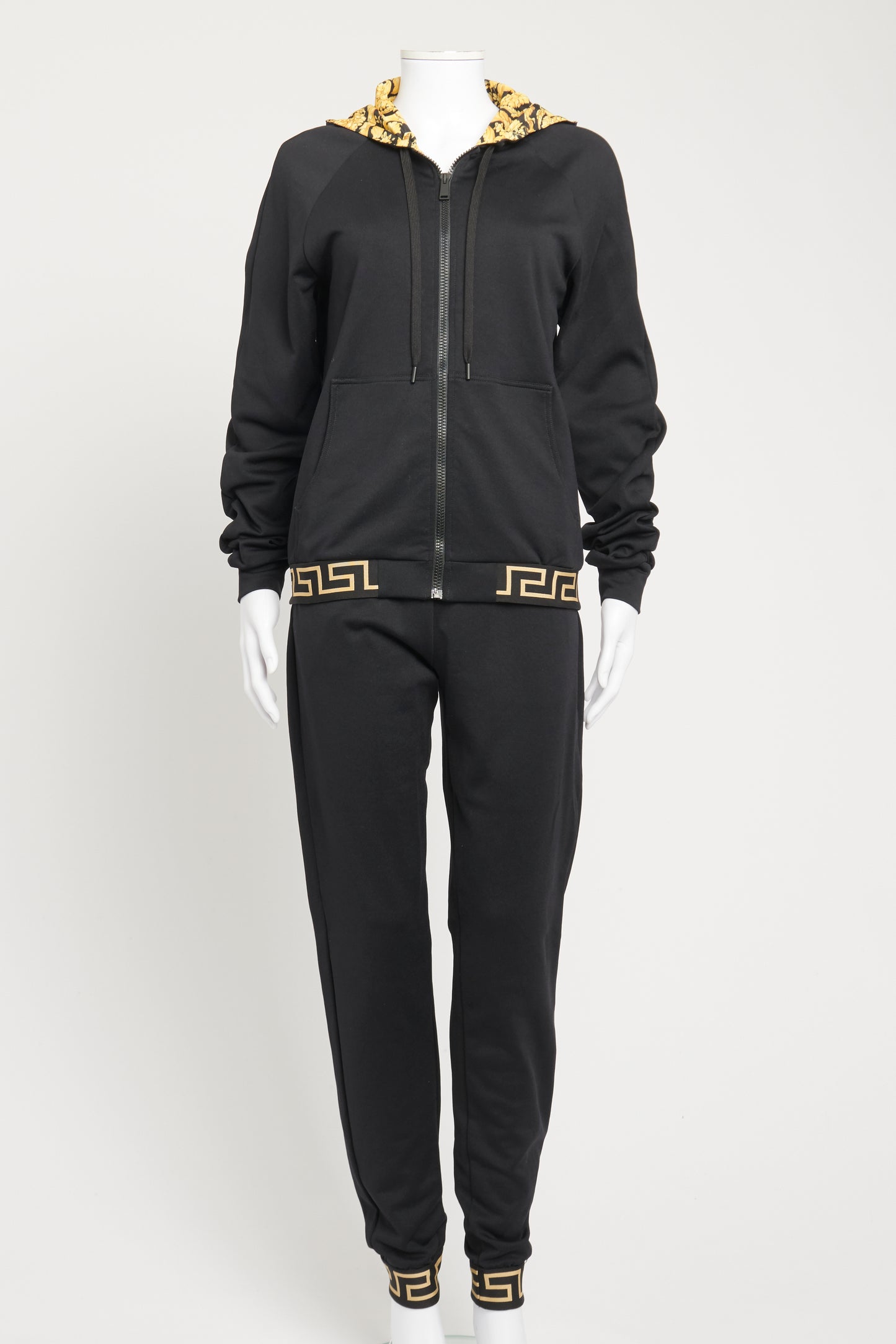 Black Preowned Greca Tracksuit