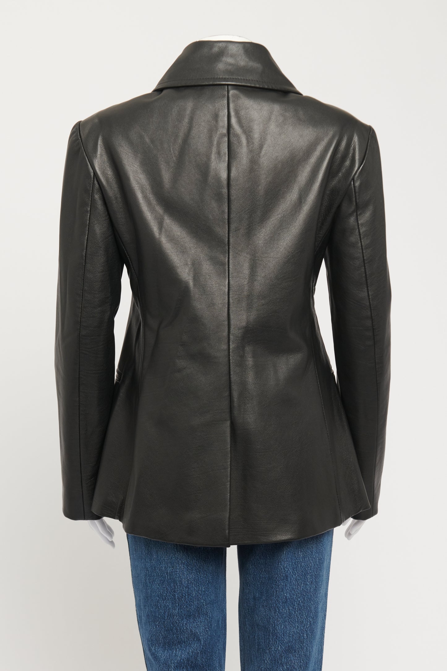 Black Leather The Turley Preowned Jacket