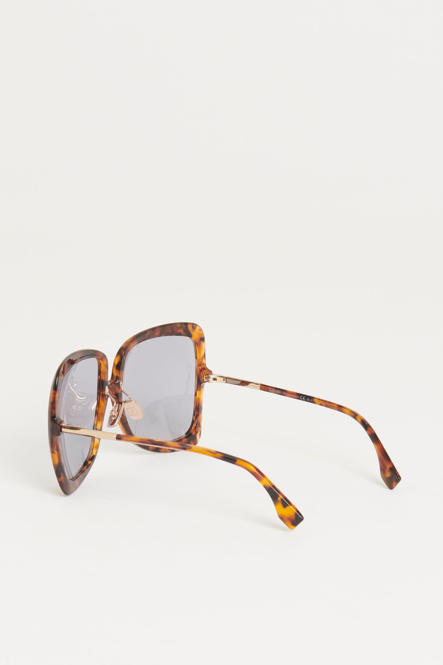 Brown Acetate Preowned Promeneye Sunglasses