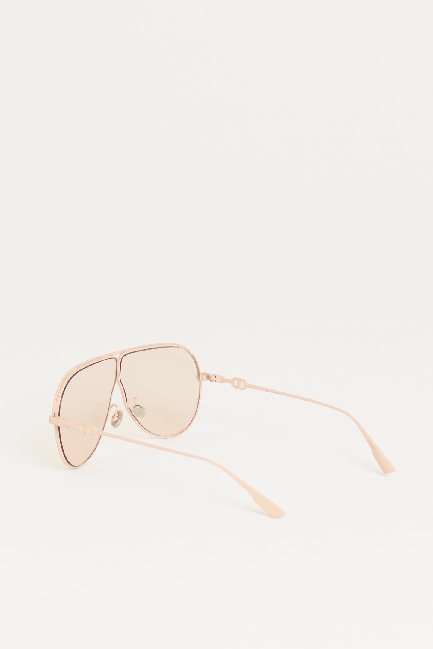 Pink Metal Preowned Diorcamp Sunglasses