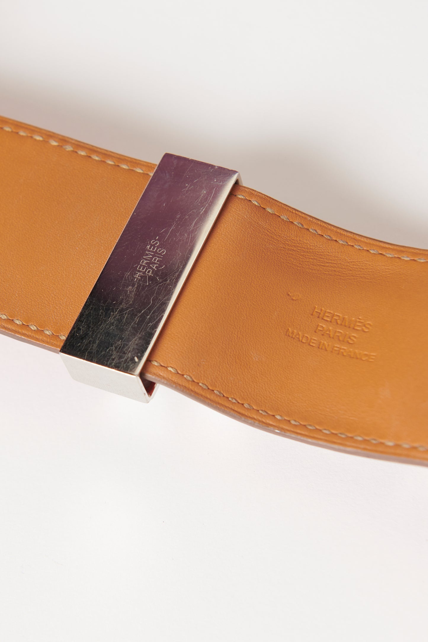 Red Leather CDC Preowned Cuff