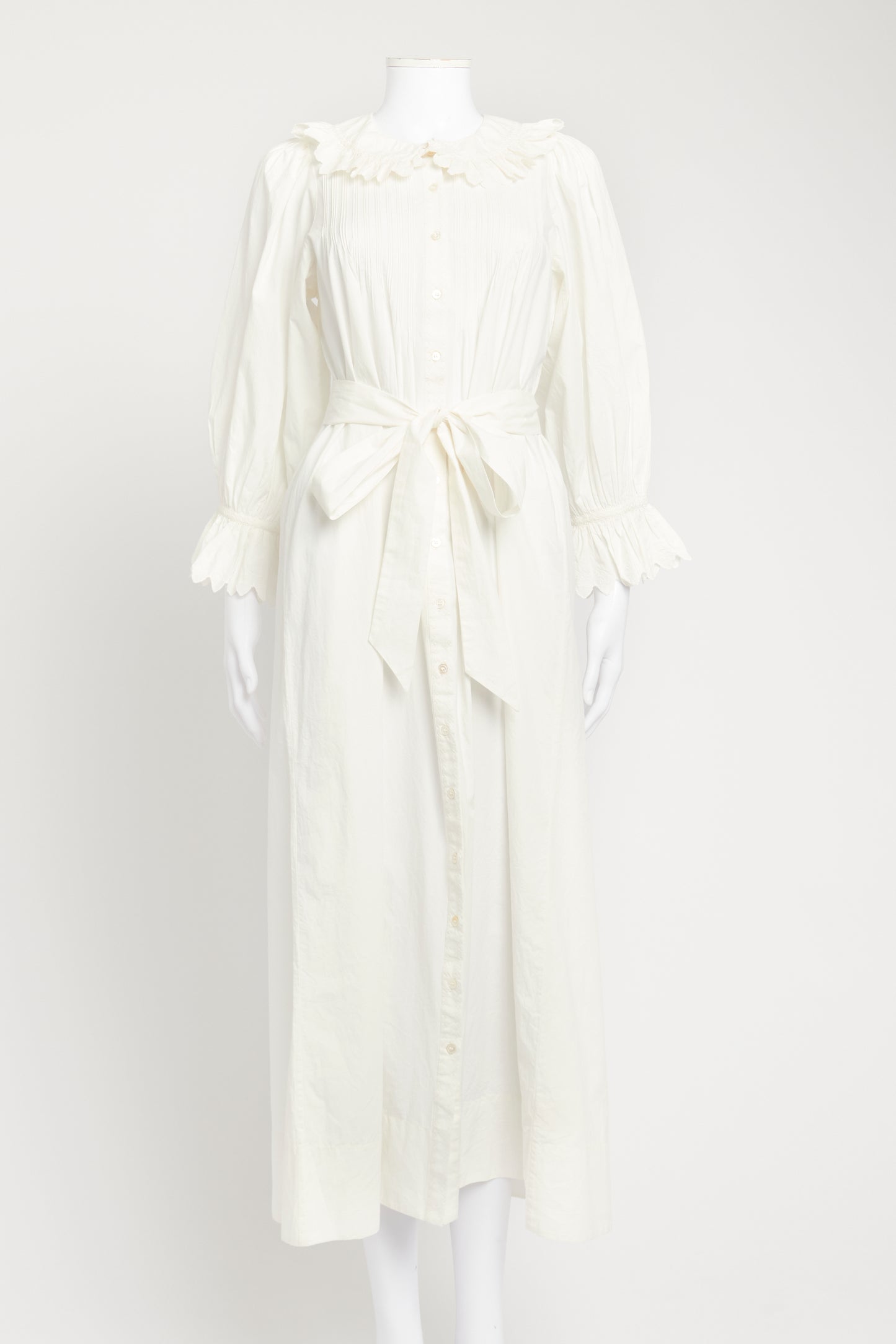 White Helena Preowned Maxi Dress