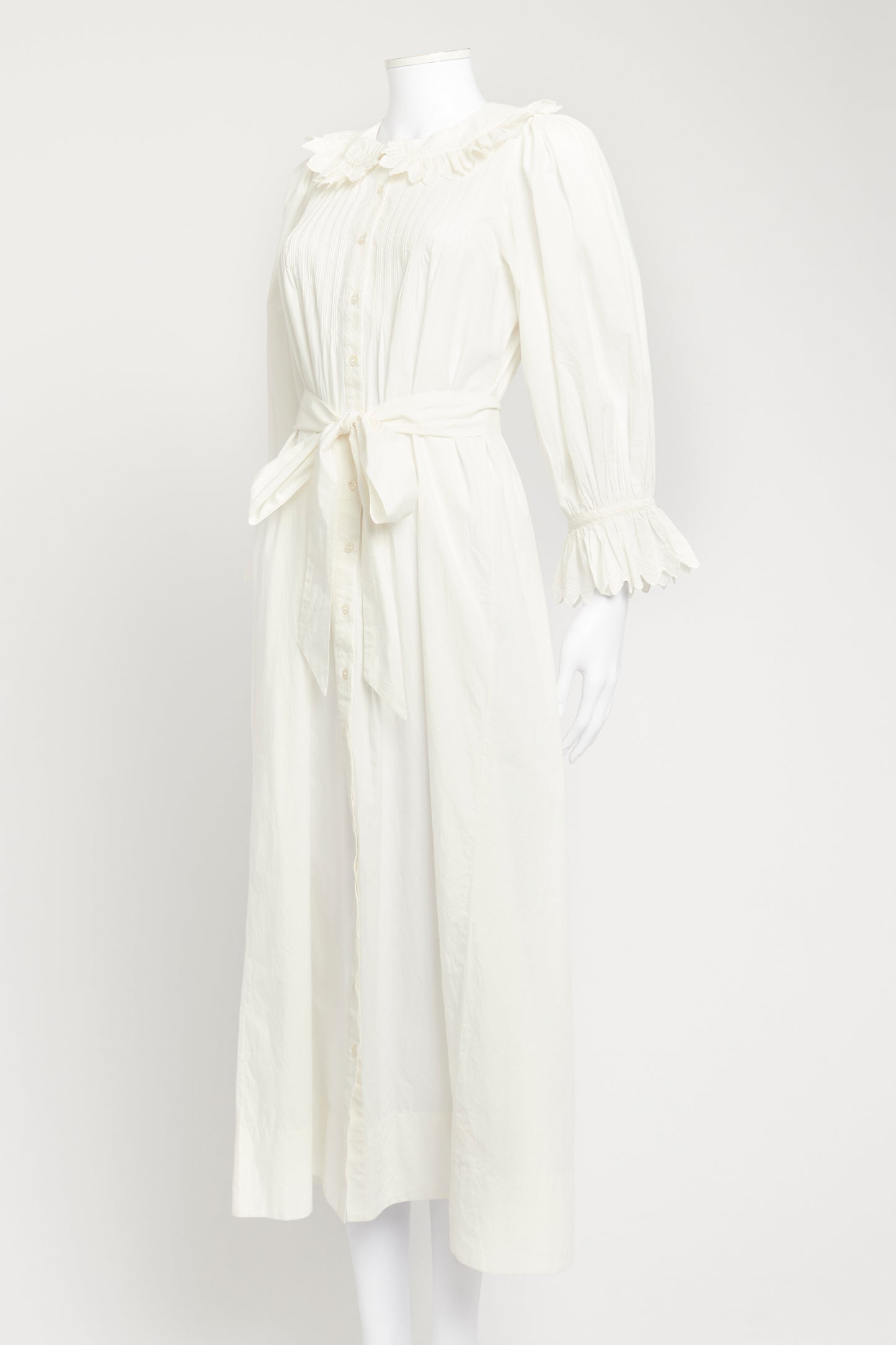 White Helena Preowned Maxi Dress