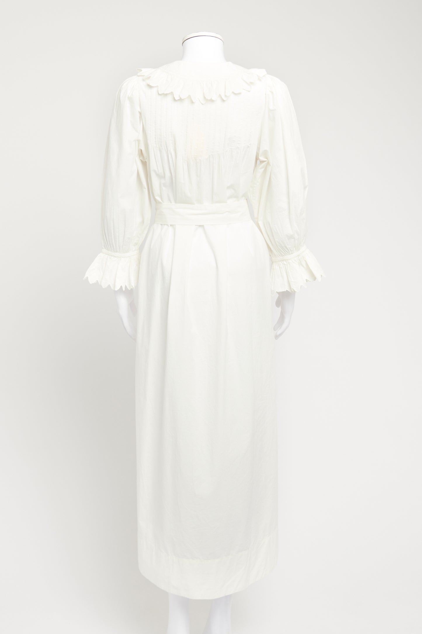 White Helena Preowned Maxi Dress