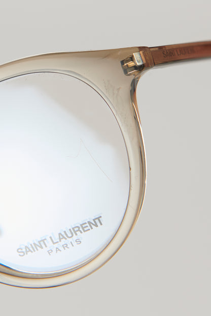 Grey Transparent SL 347 004 Preowned Eye Glasses