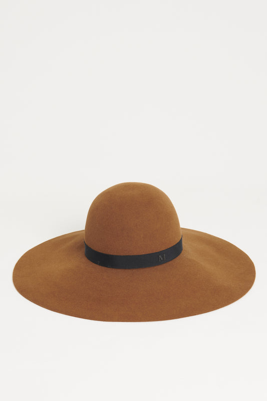 Brown Preowned Blanche Hat