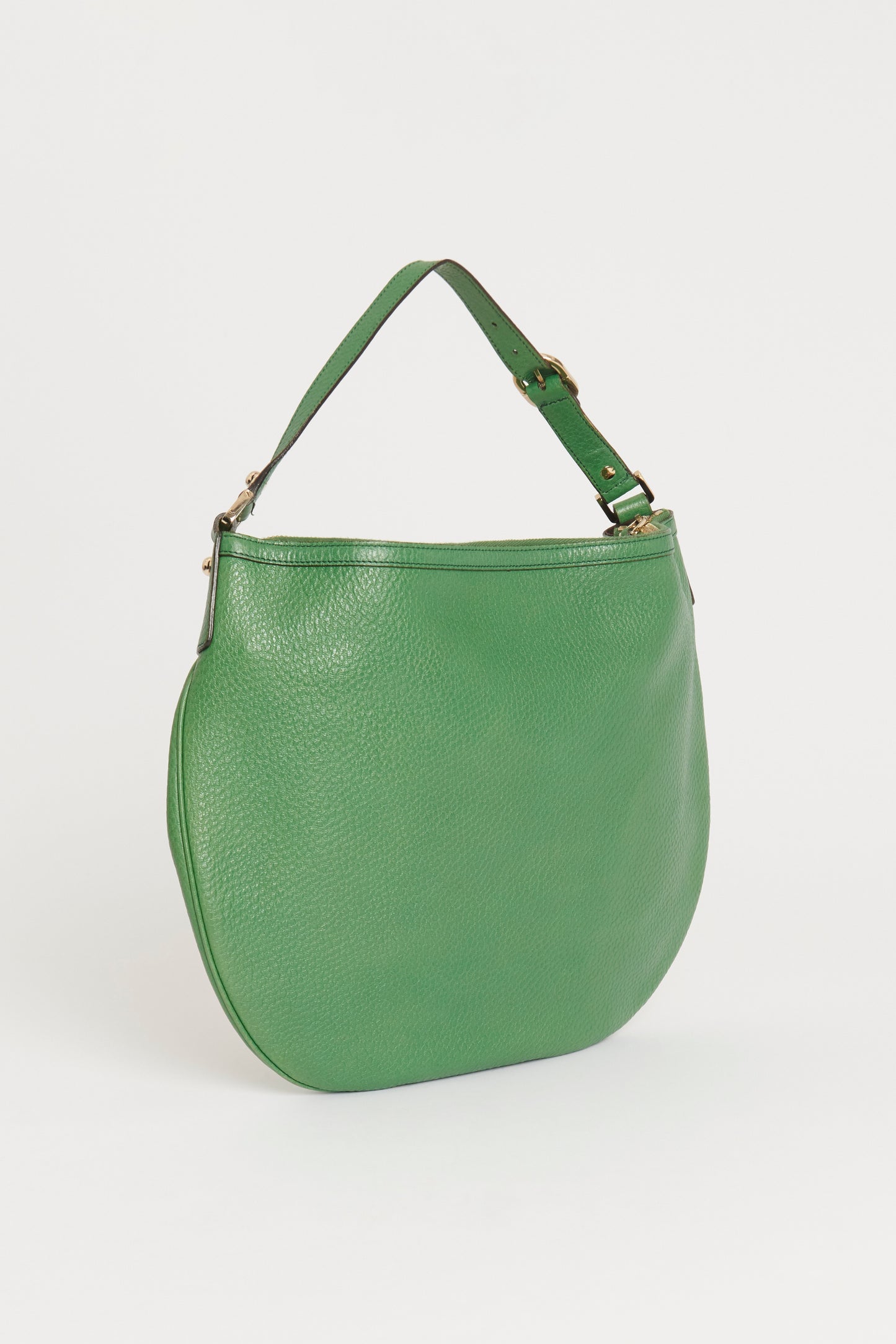 Green Leather Preowned Blondie GG Hobo Shoulder bag