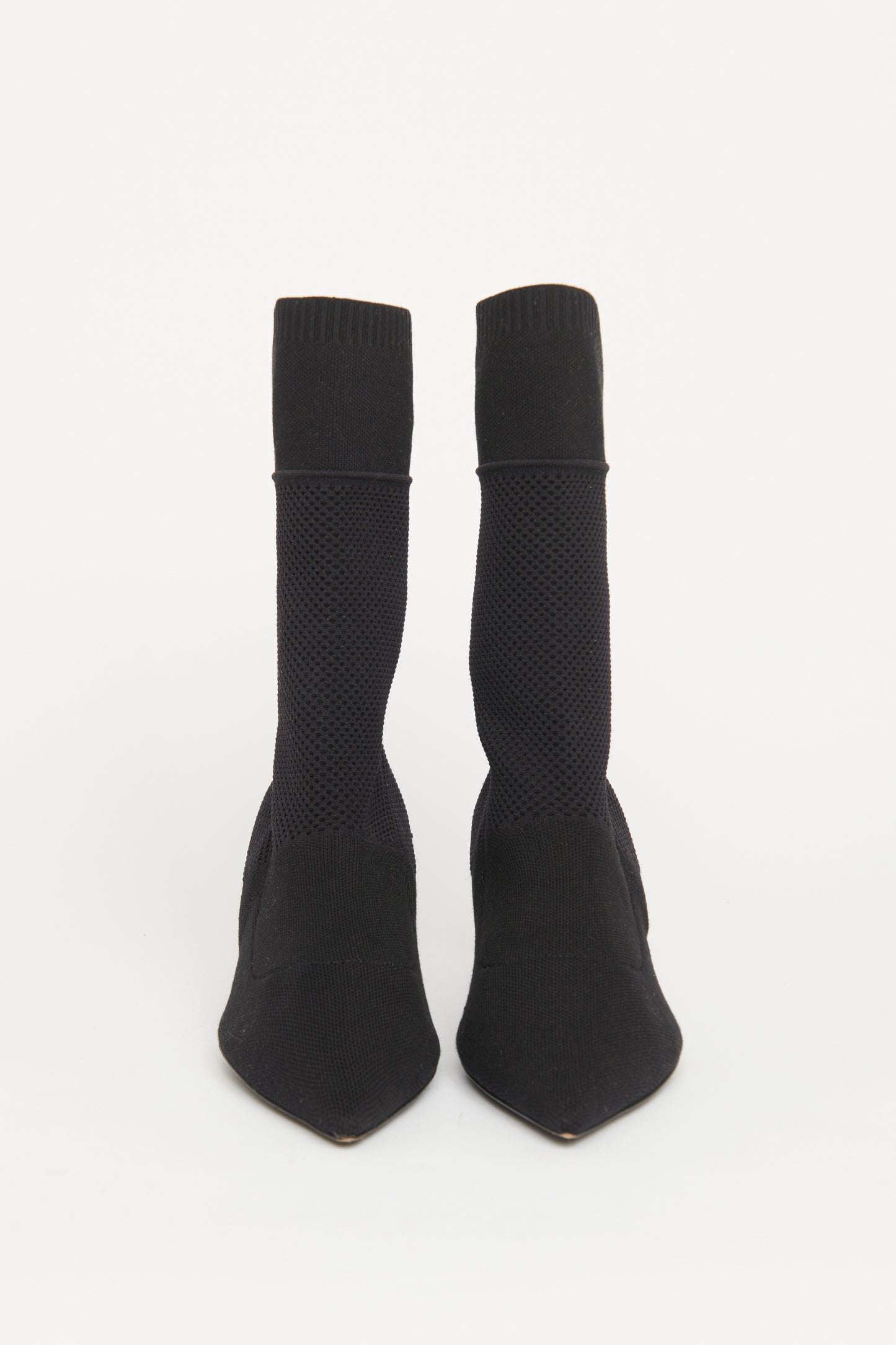 Ebony Slip On Preowned Sock Boots