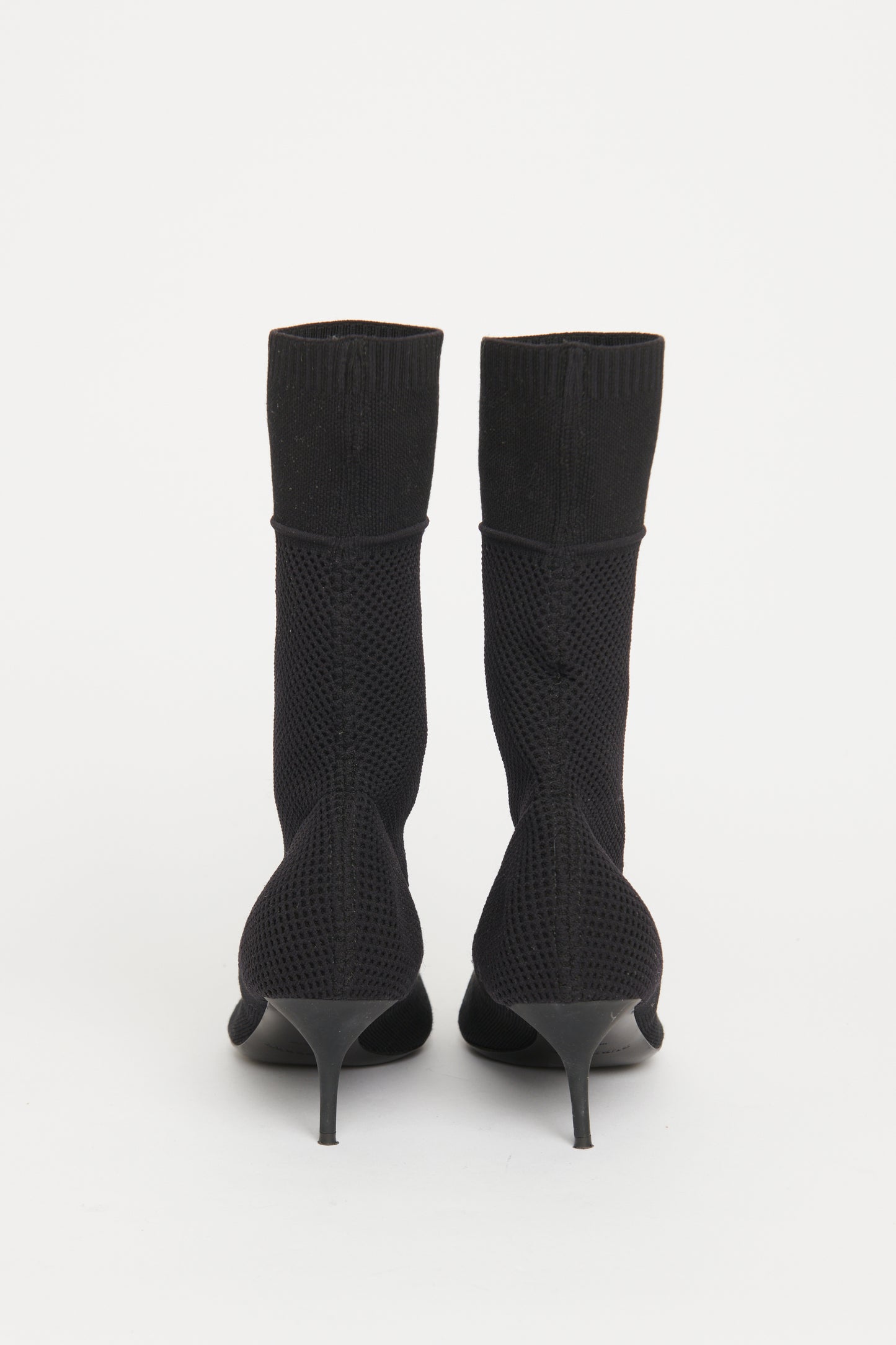 Ebony Slip On Preowned Sock Boots