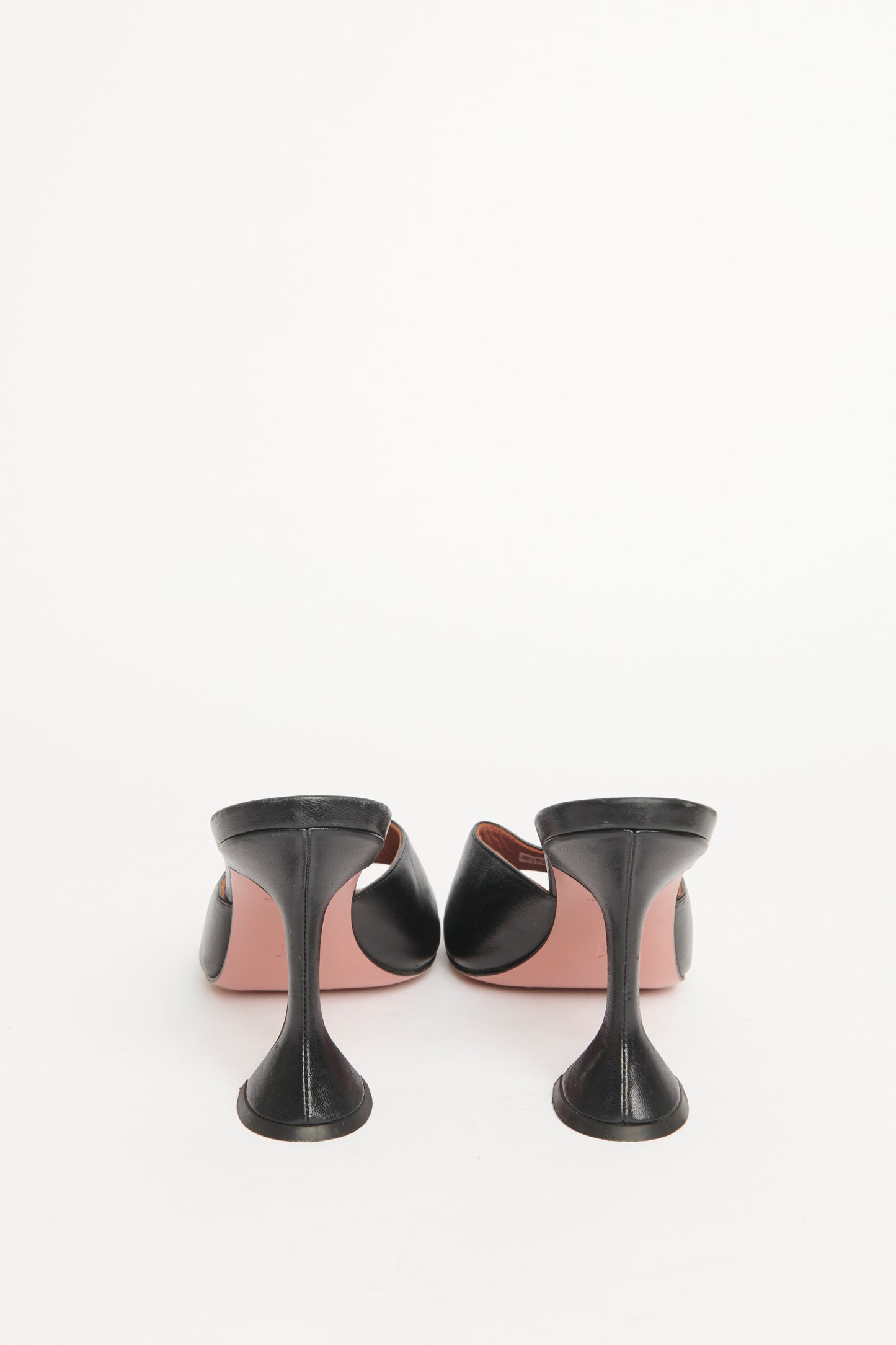 Lupita Slipper Black Nappa Preowned Sandal