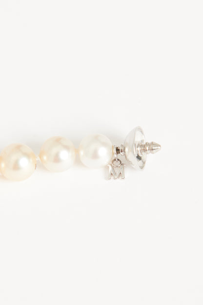 Akoya White and Golden Pearl Preowned Bracelet