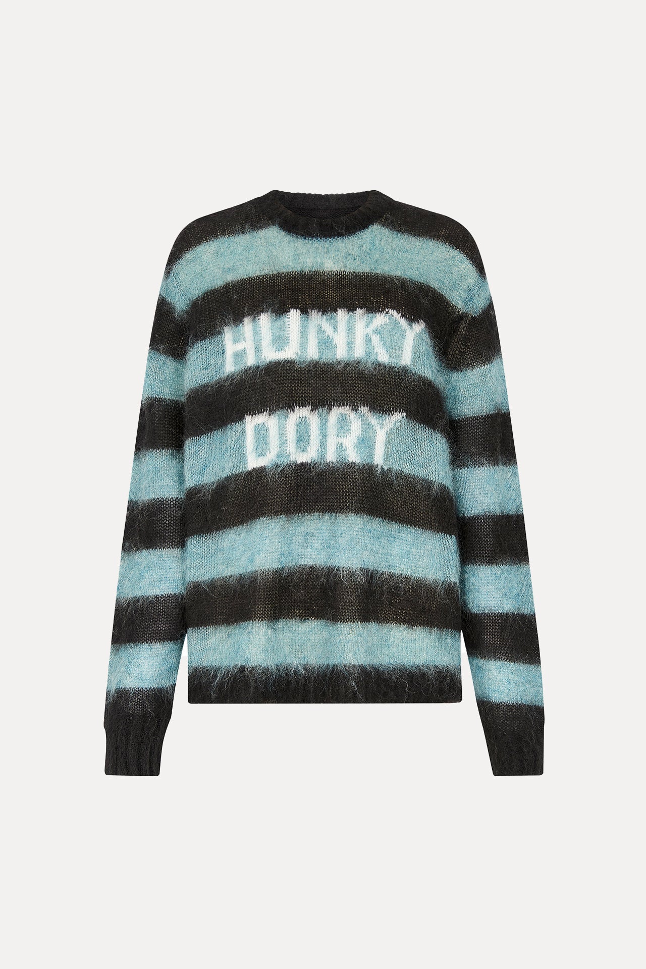 Striped Hunky Dory Oversized Mohair Jumper Reluxe Fashion