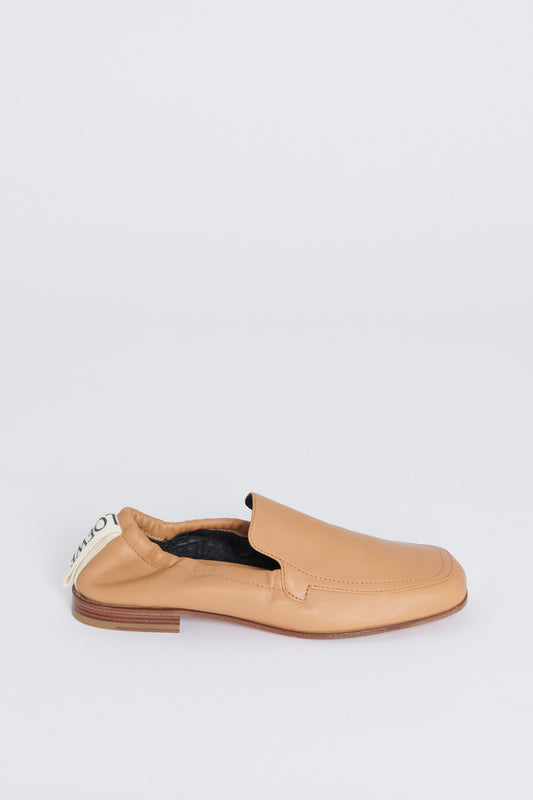 Tan Leather Preowned Loafers