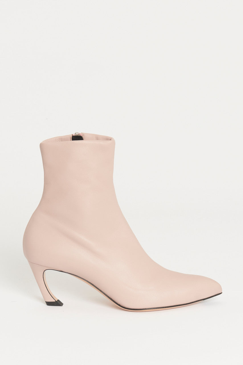 Blush best sale booties heels