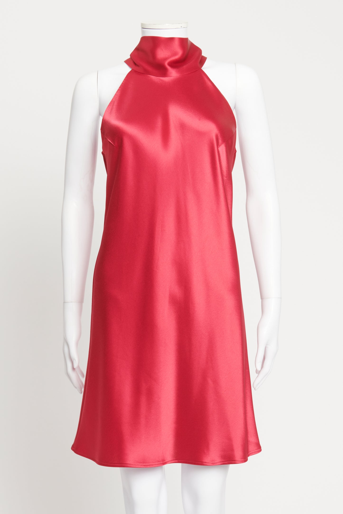 Fuchsia Sienna Preowned Mini Slip Dress
