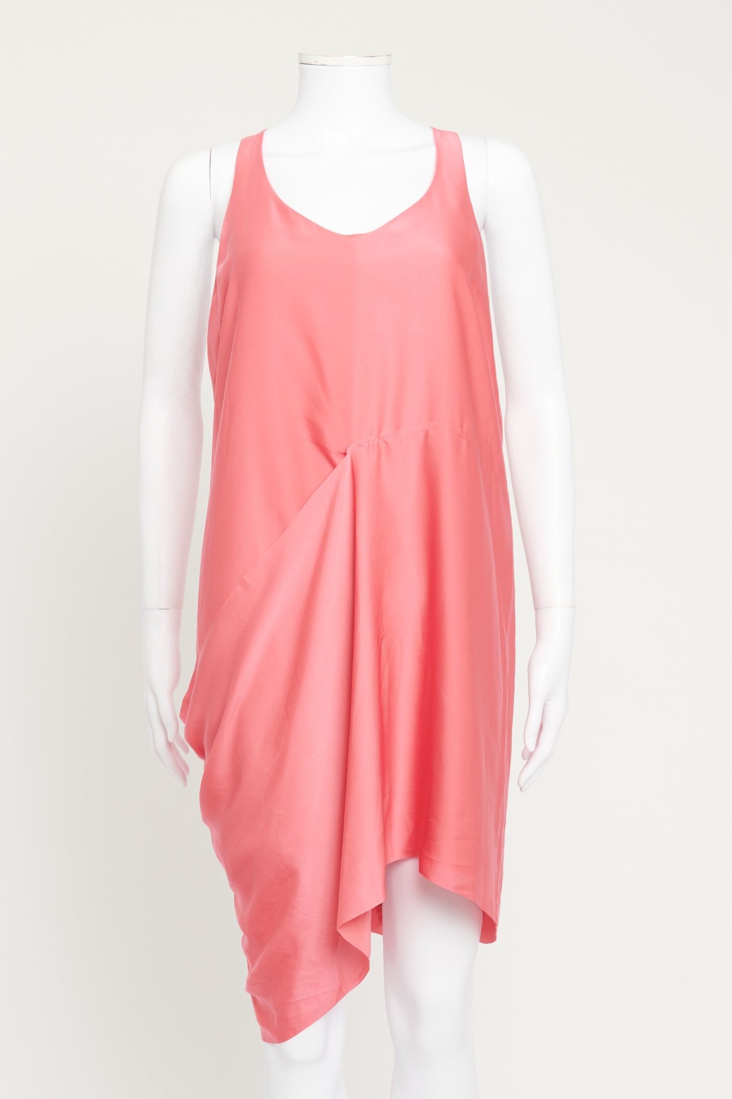 Pink Sleeveless Preowned Mini Dress