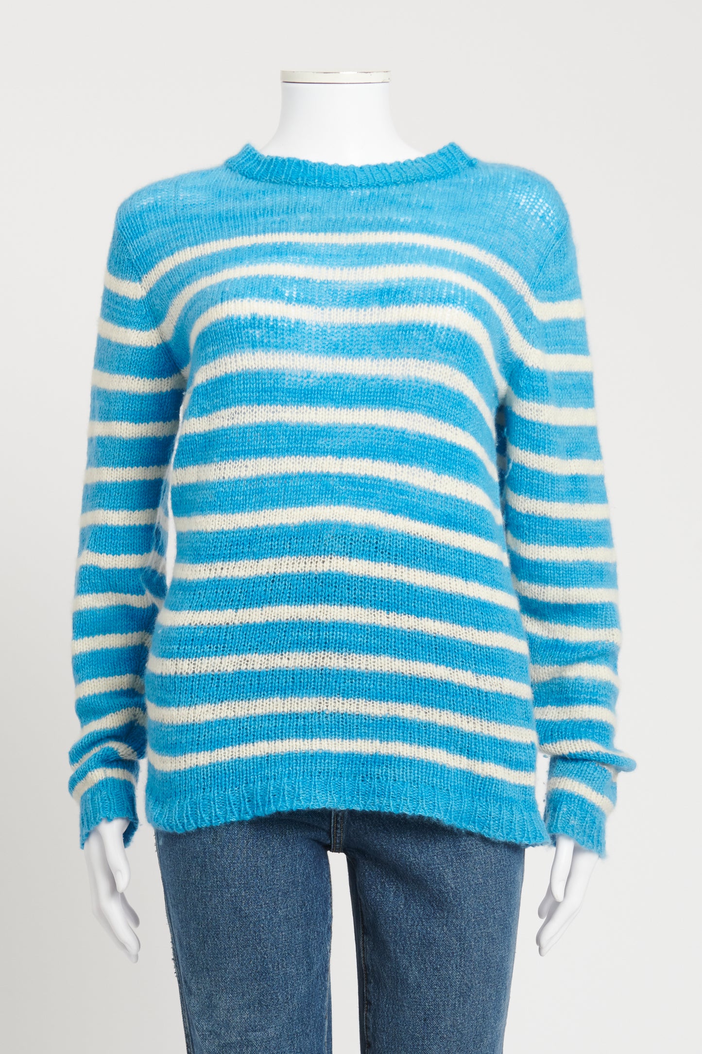 Striped Cashmere Preowned Jumper