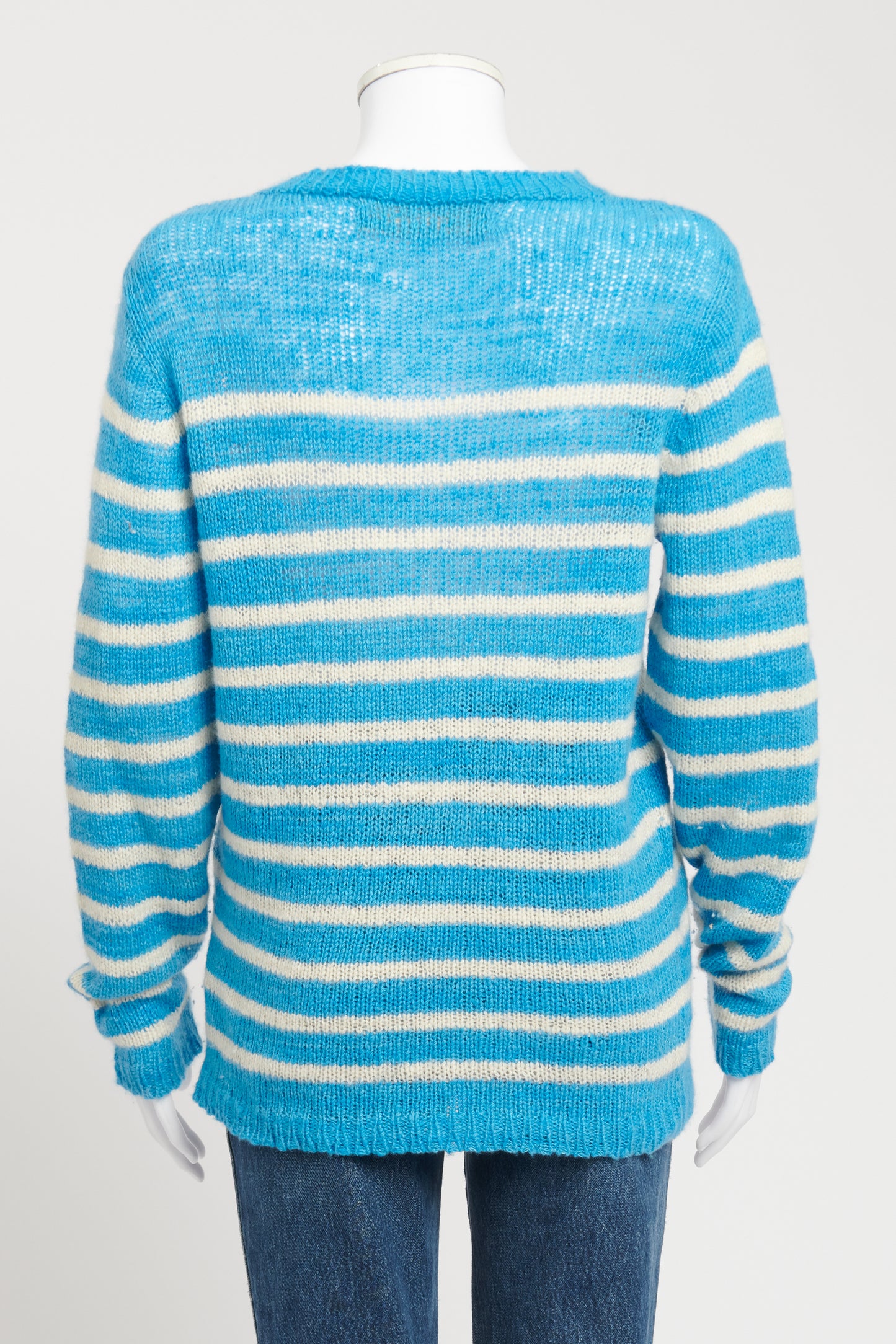 Striped Cashmere Preowned Jumper