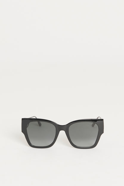 Black Montaigne 30 Oversized Square Sunglasses