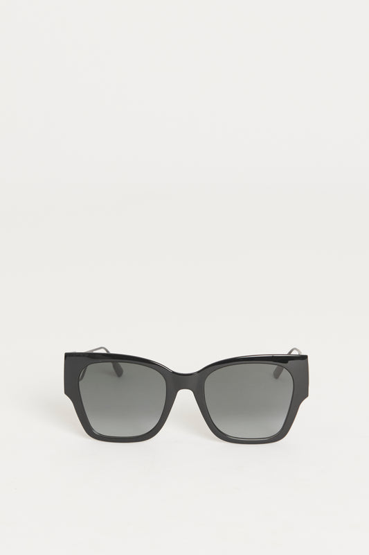 Black Montaigne 30 Oversized Square Sunglasses