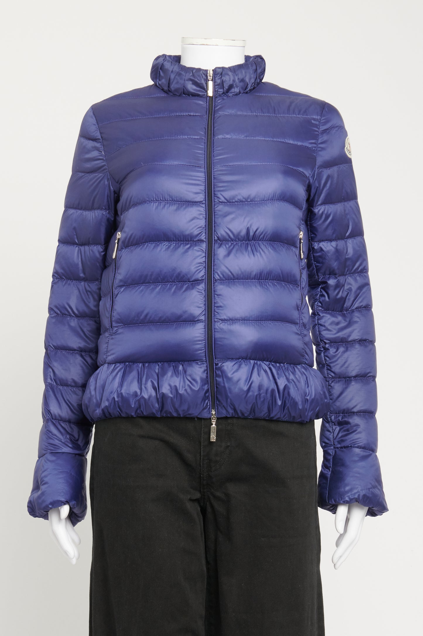 Purple/Blu Preowned Jarre Puffer Jacket