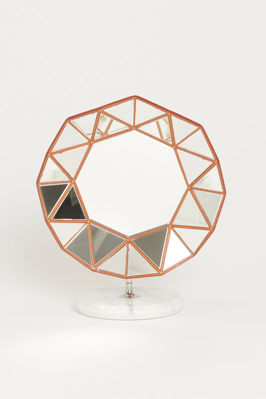 Brown Preowned Diamond Mirror By Marcel Wanders