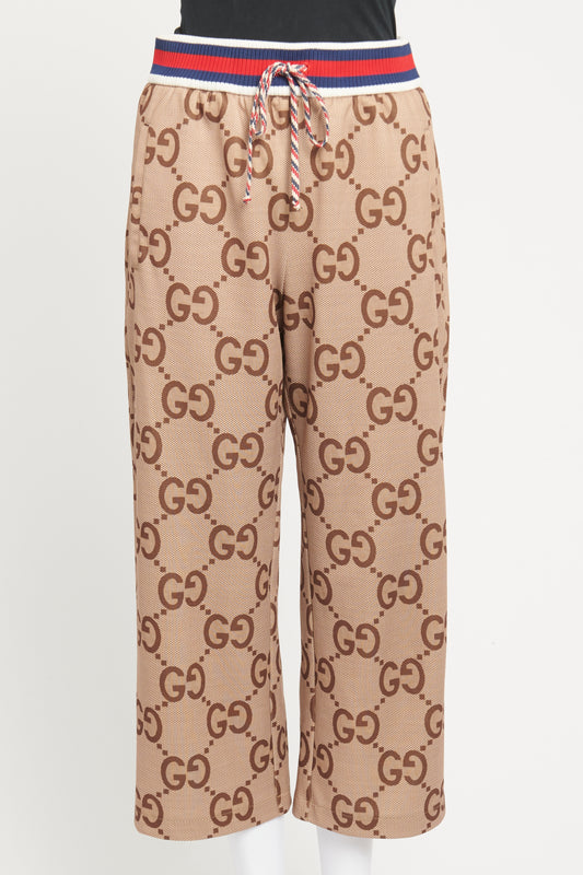 Brown Lunar New Year Preowned Gucci Tiger Trousers