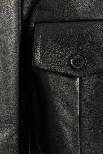 Black Leather The Turley Preowned Jacket