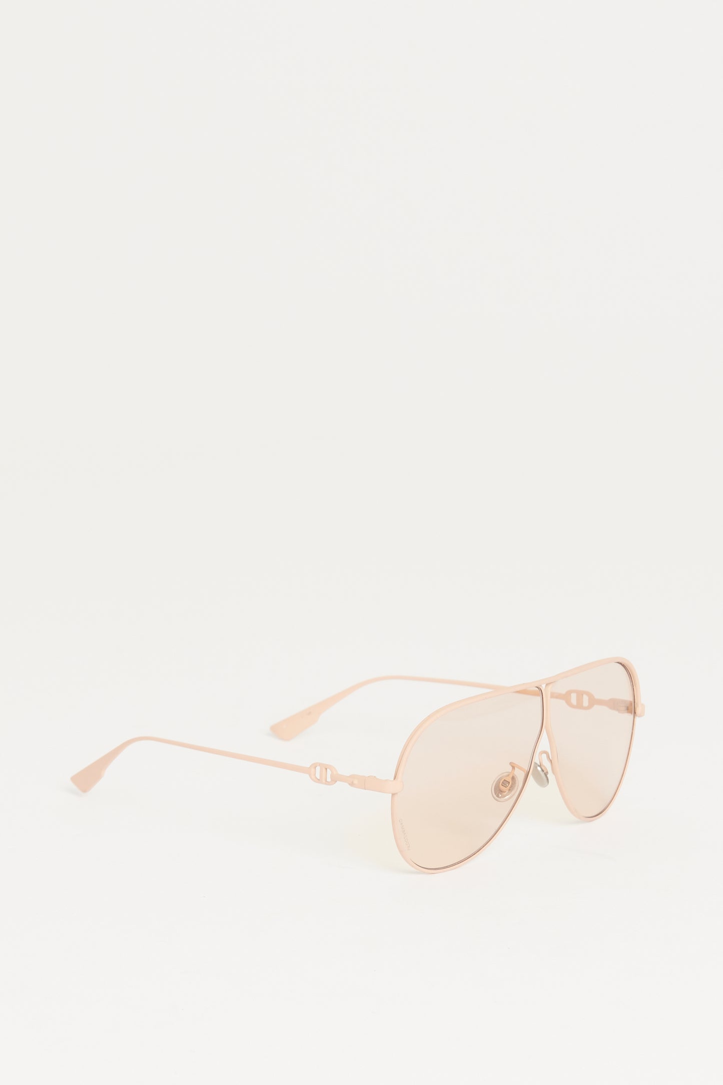 Pink Metal Preowned Diorcamp Sunglasses