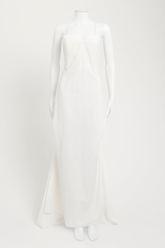 Ivory Preowned Sleeveless Maxi Dress