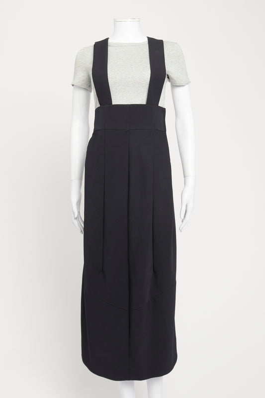 2018 Dark Navy Preowned Jumpskirt Dress