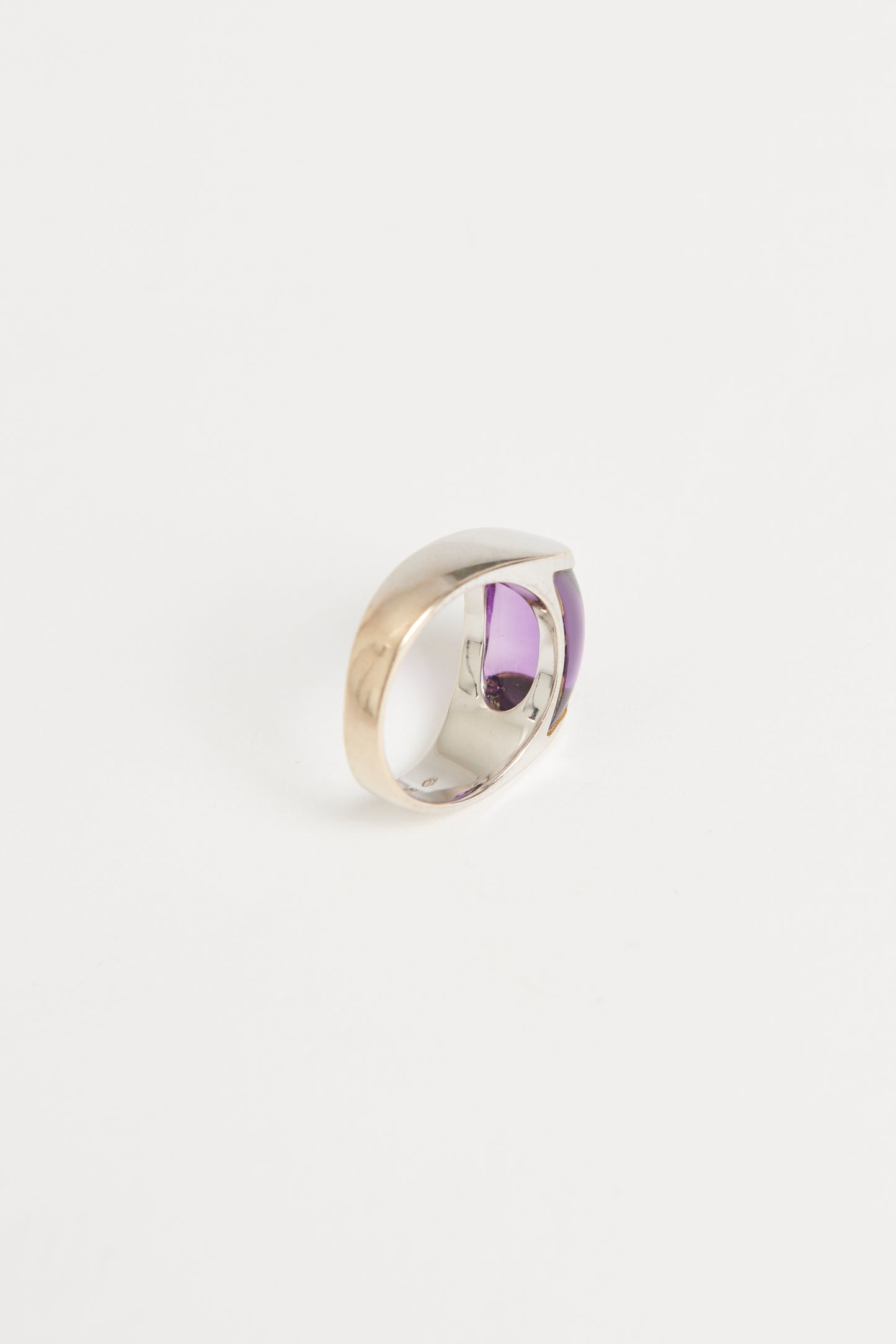 Bvlgari Tronchetto Amethyst Preowned Ring