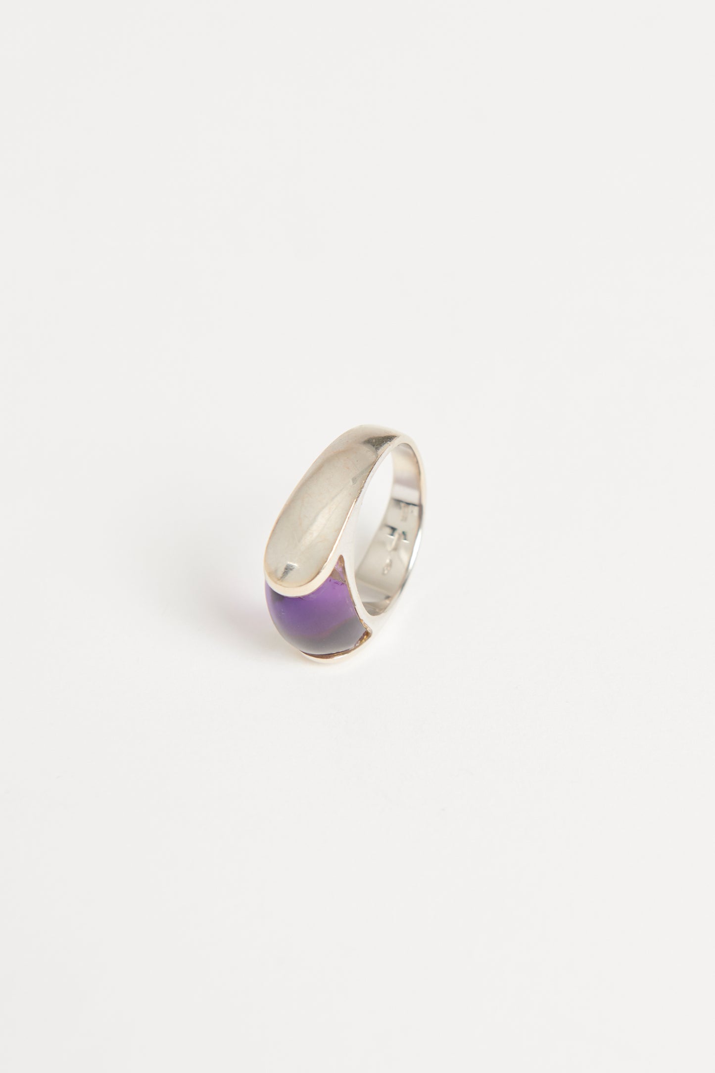 Bvlgari Tronchetto Amethyst Preowned Ring