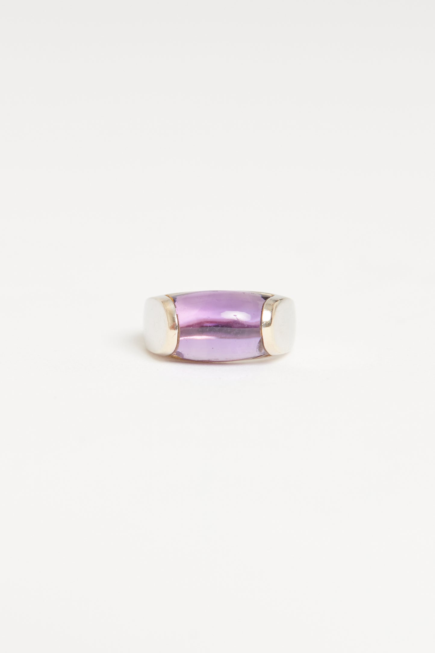 Bvlgari Tronchetto Amethyst Preowned Ring