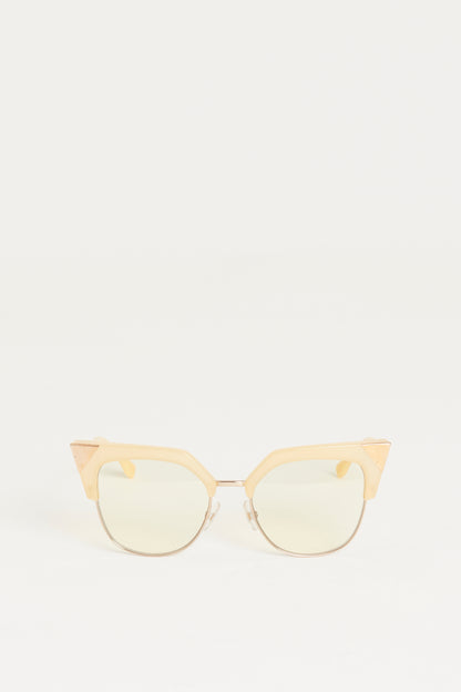 FF 0149/S Yellow Lens Preowned Cat Eye Sunglasses