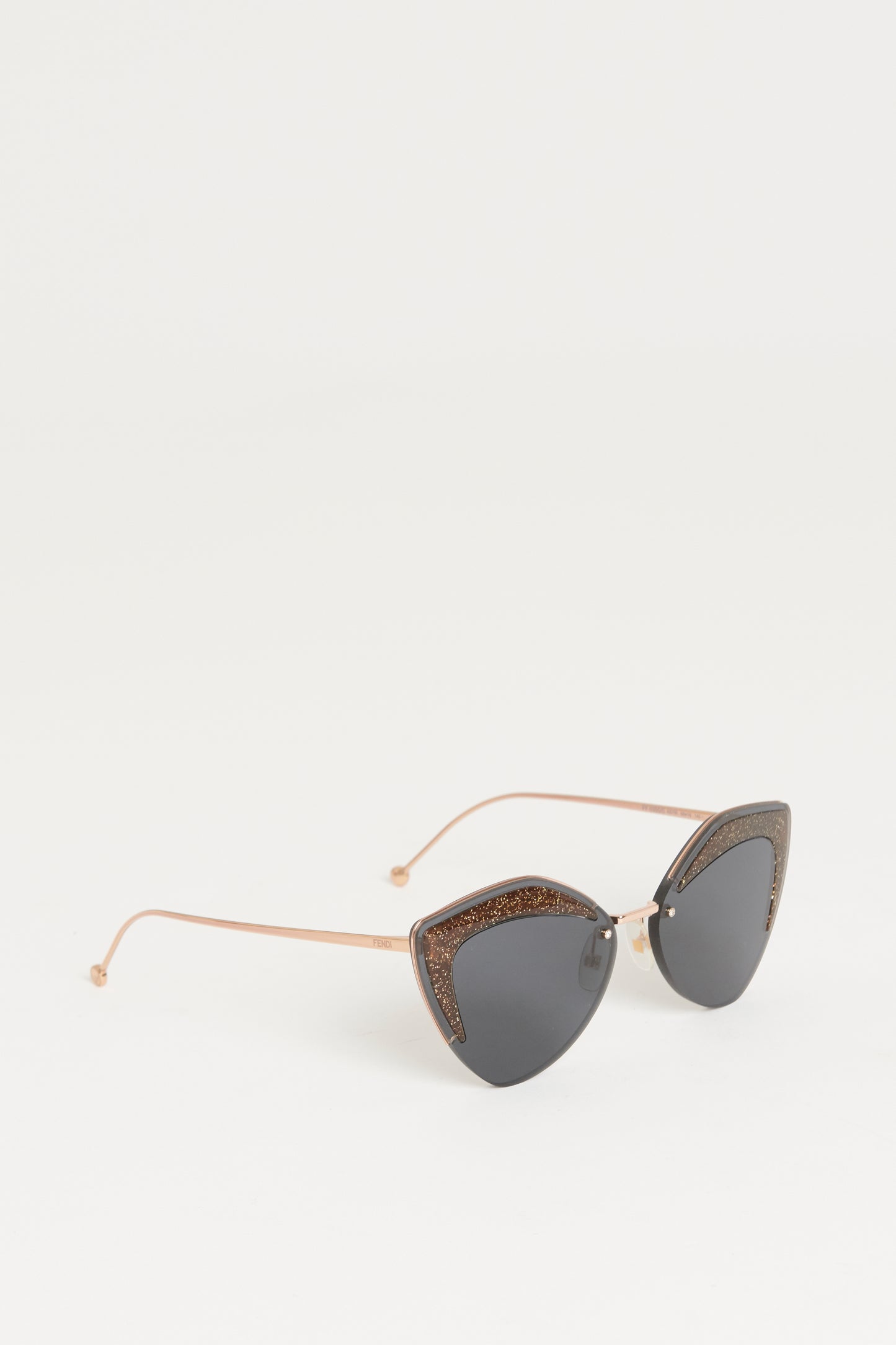 FF0355/S Rose Gold and Bronze Preowned Sunglasses