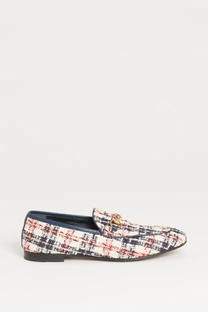 Tweed Jordaan Horsebit Preowned Loafers