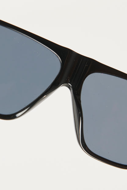 Black Ivan Angular Preowned Sunglasses